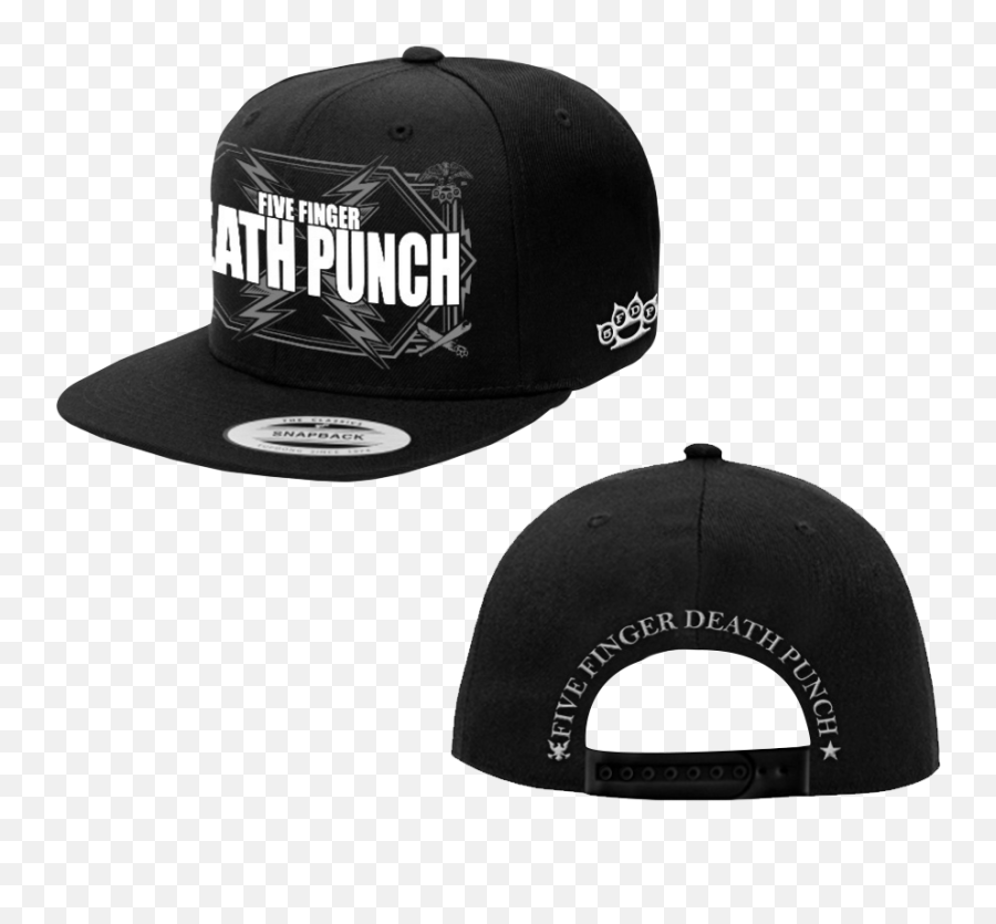 Official Black Clothing Accessories - Unisex Emoji,Five Finger Death Punch Logo