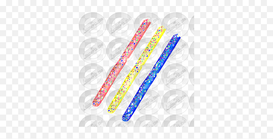 Glitter Wands Stencil For Classroom Therapy Use - Great Dot Emoji,Wand Clipart