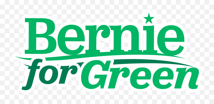 Bernie Sanders For Green Party Bernie - Bernie Sanders Emoji,Green Party Logo