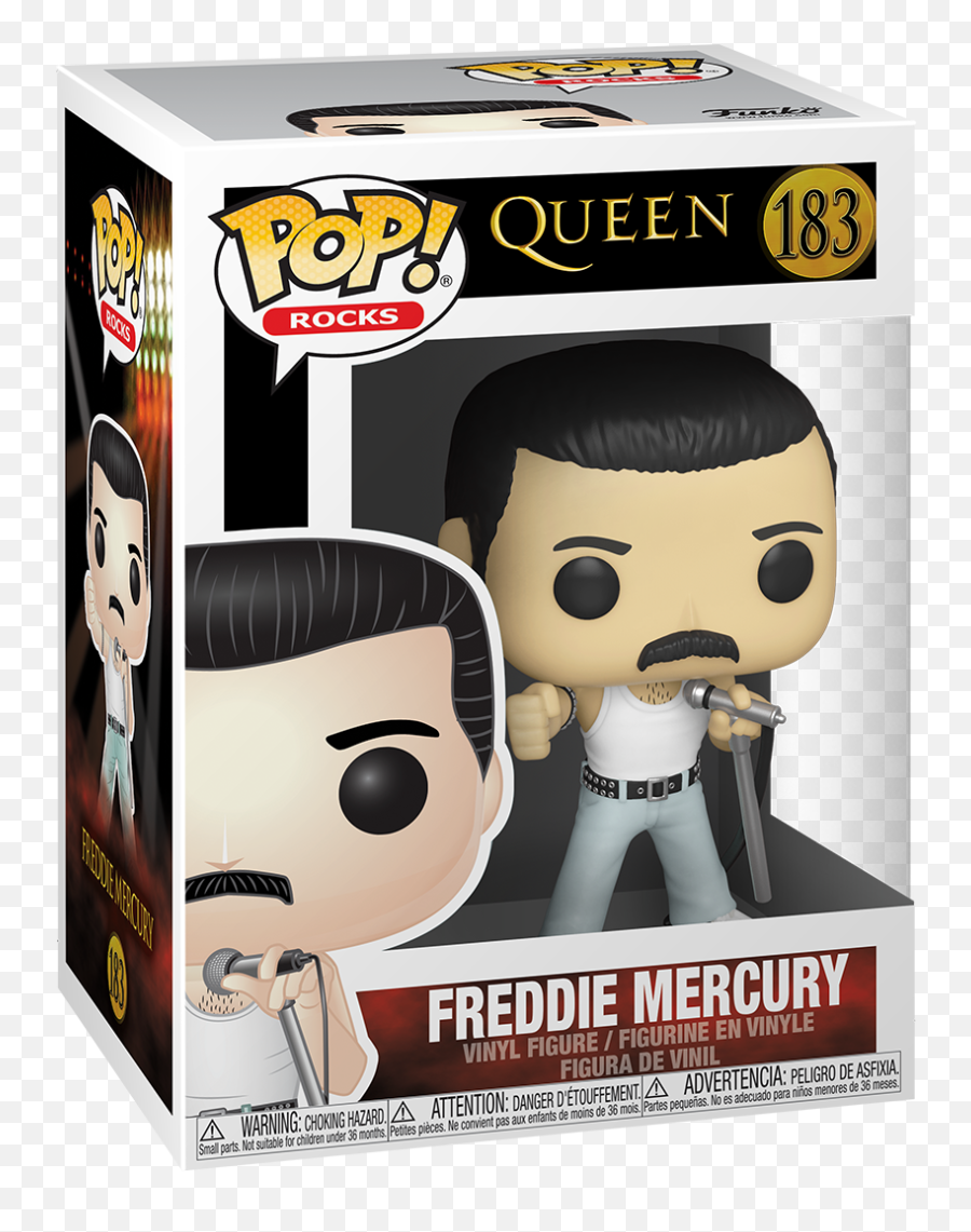 Funko Pop Rocks Queen - Freddie Mercury Radio Gaga 1985 Funko Pop Freddie Mercury Radio Gaga Emoji,Freddie Mercury Clipart