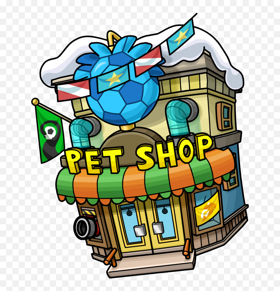 Download Petshop Png - Pet Shop Clipart Png Png Image With Club Penguin Pet Shop Exterior Emoji,Shop Clipart