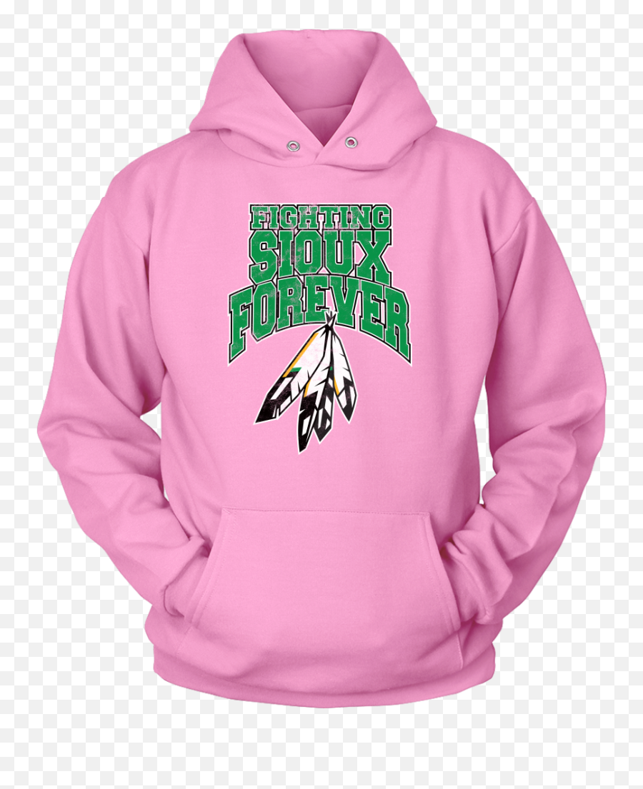 Fighting Sioux Forever Unisex Hoodie Emoji,Fighting Sioux Logo