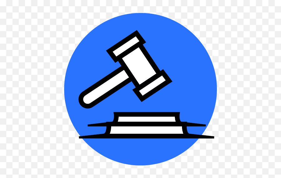 Gavel Judge Law Icon - Security Law Emoji,Gavel Logo