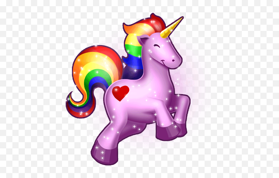 Rainbow Unicorn Clipart Free Images 5 - Animated Unicorn Gif Emoji,Unicorn Clipart