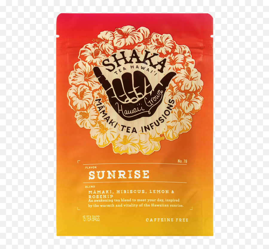 Sunrise Tea 15 Tea Bags Emoji,Shaka Png