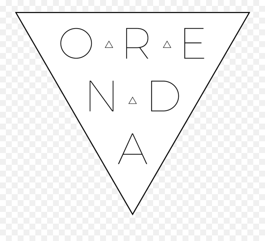 Download Orenda Logo Inside White Triangle Png Image With No Emoji,White Triangle Transparent Background