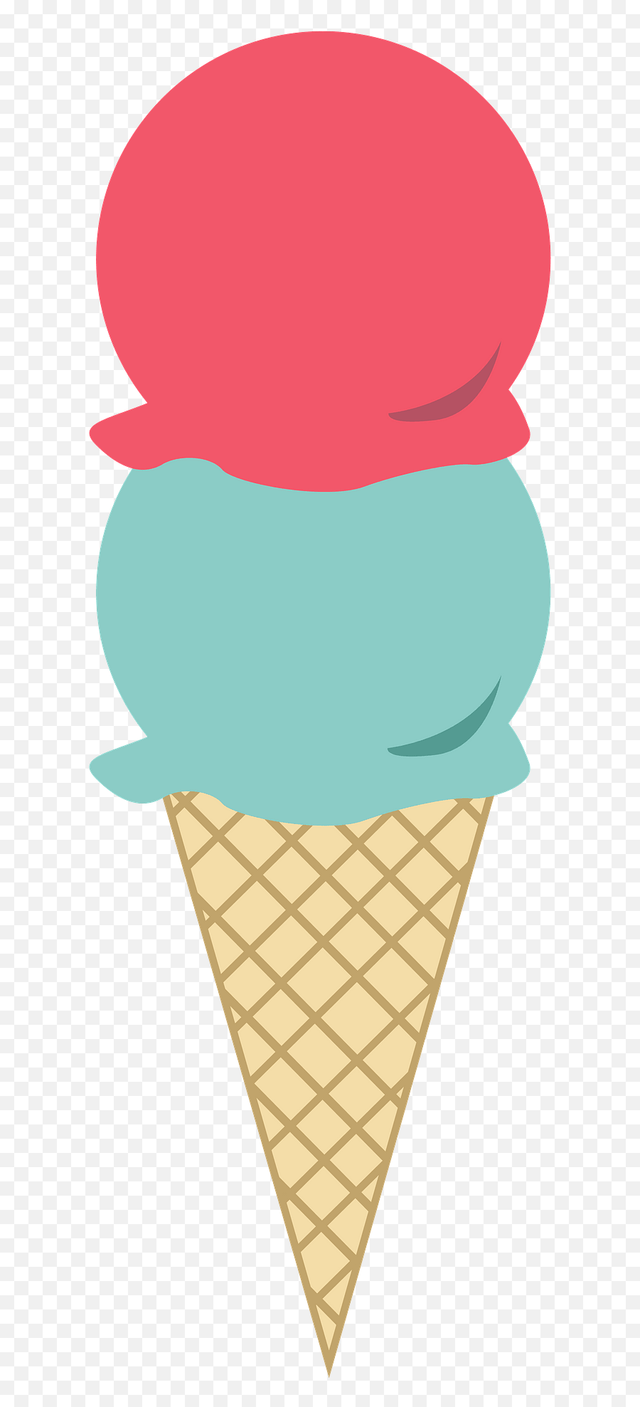 Ice Cream Cone Clipart Of Ice - Ice Cream Cone Clipart Emoji,Ice Cream Clipart
