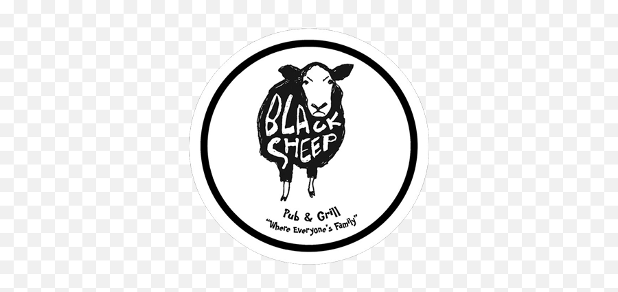 The Black Sheep Pub Grill - Language Emoji,Green Bay Logo