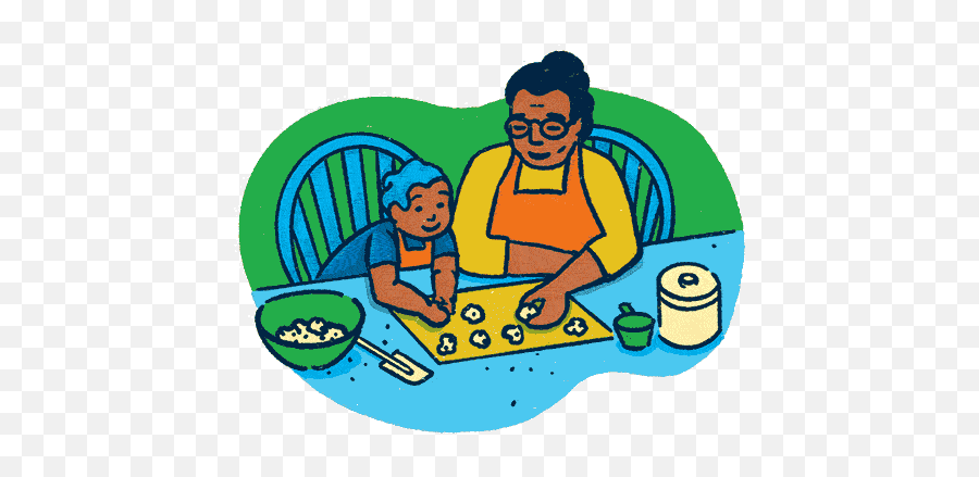 5 Things Grandparents Do For Young Children - First Things First Emoji,Number Bond Clipart