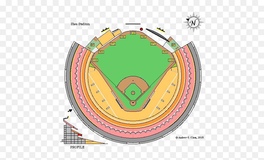 Clemu0027s Baseball Shea Stadium - Shea Stadium Dimensions Emoji,New York Mets Logo