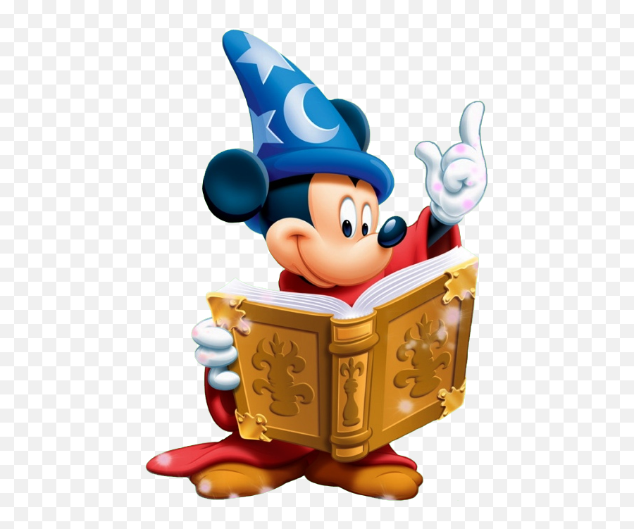 Sorcerer Mickey Png All - Apprentice Mickey Png Emoji,Mickey Png