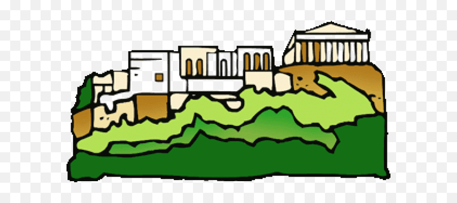 Greek Clipart Ancient Town Picture 1261419 Greek Clipart - Greece Clipart Emoji,Town Clipart