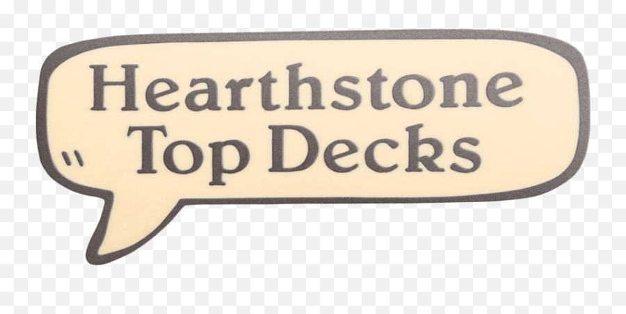 Hearthstone Top Decks Chat Bubble Pin Emoji,Chat Bubble Png