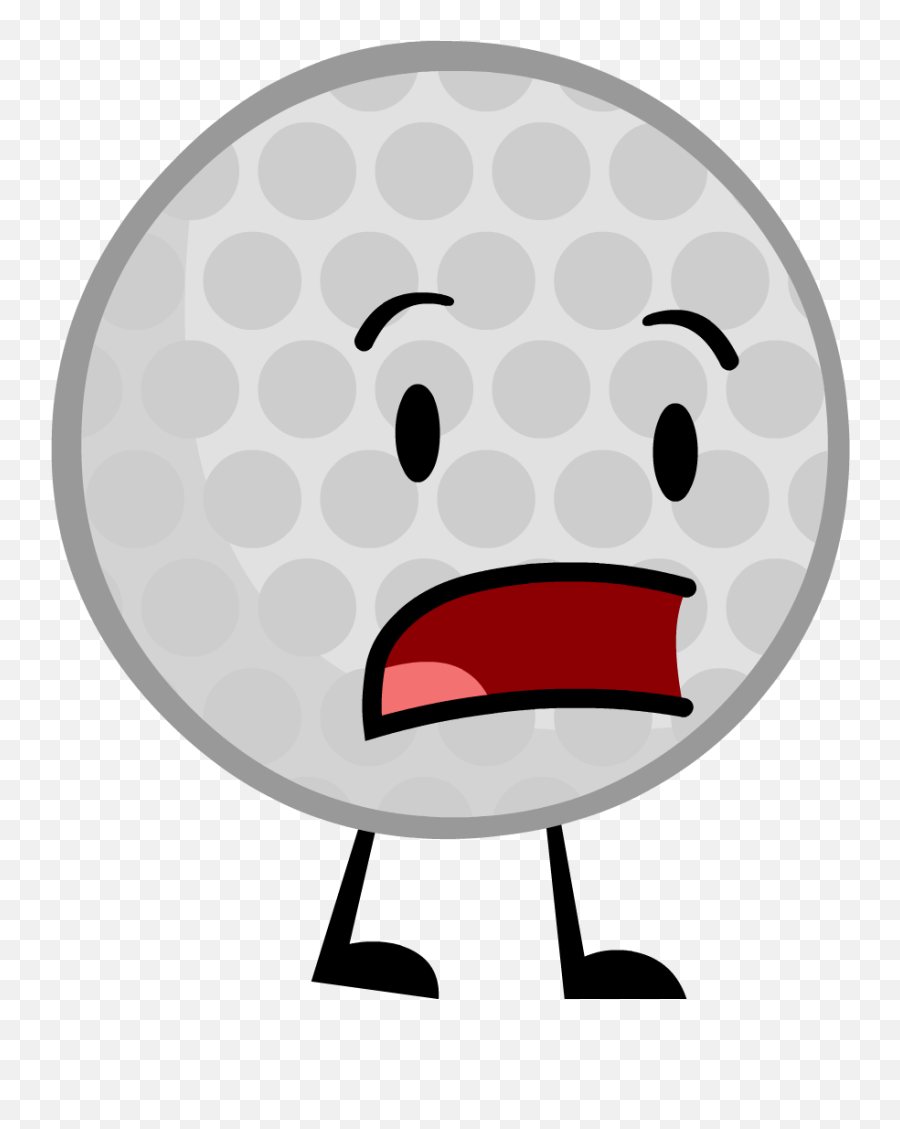 Golf Ball 13 - Bfdi Golf Ball Emoji,Golf Ball Png