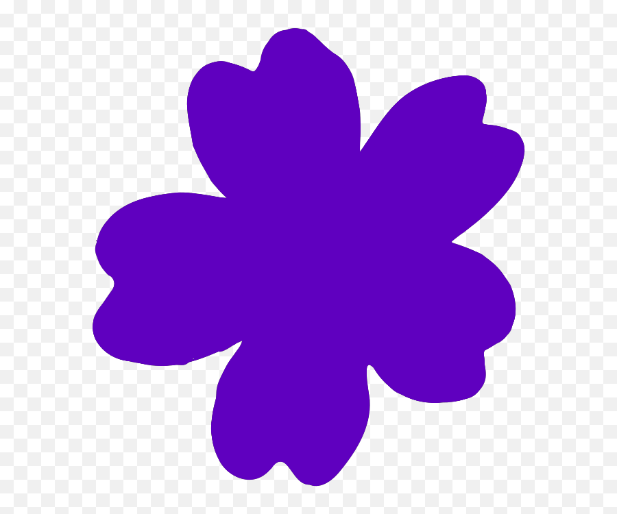 Purple Flower Clip Art At Clkercom - Vector Clip Art Online Light Purple Flowers Clipart Emoji,Purple Flower Clipart