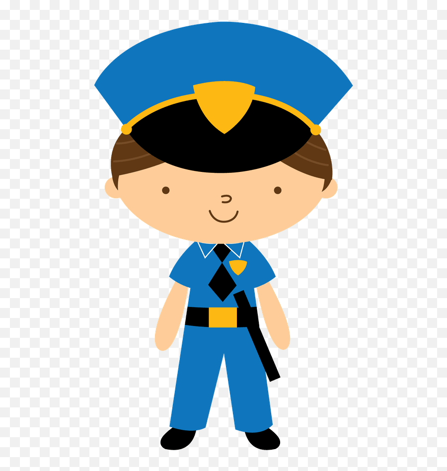 Clip Freeuse Bombeiros E Pol Cia Police Png Minus - Policia Policial Cute Png Emoji,Police Png