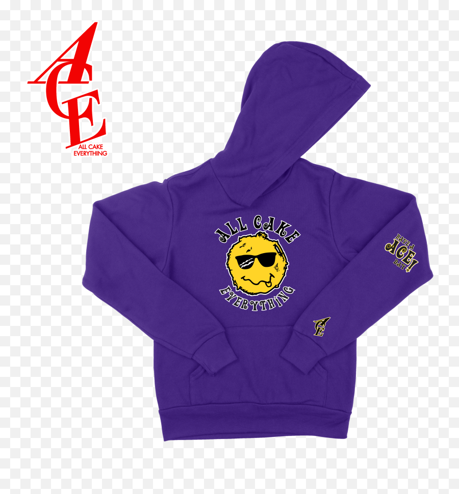 Ace Smiley Face Hoodie - Sunday Smiley Face Hoodie Emoji,Smiley Face Logo