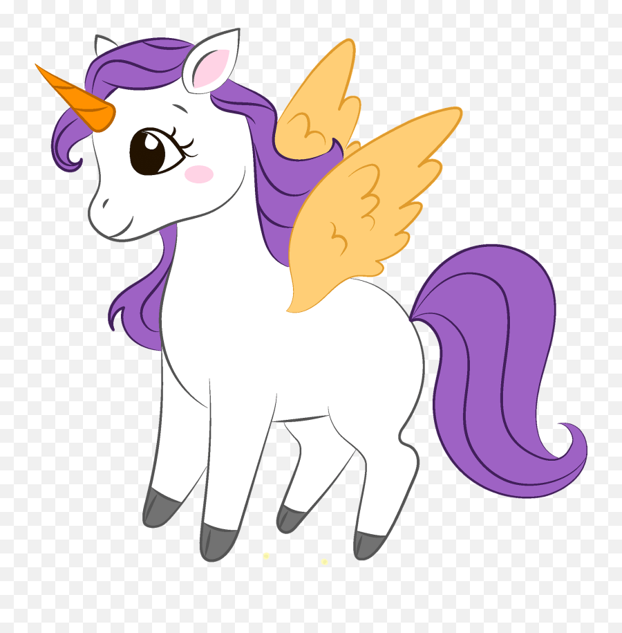 Unicorn Clipart - Mythical Creature Emoji,Unicorn Clipart