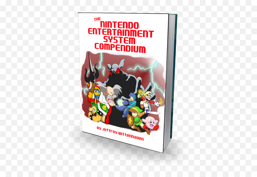 Nintendo Entertainment System Compendium - 250 Page Hardcover Fictional Character Emoji,Nintendo Entertainment System Logo