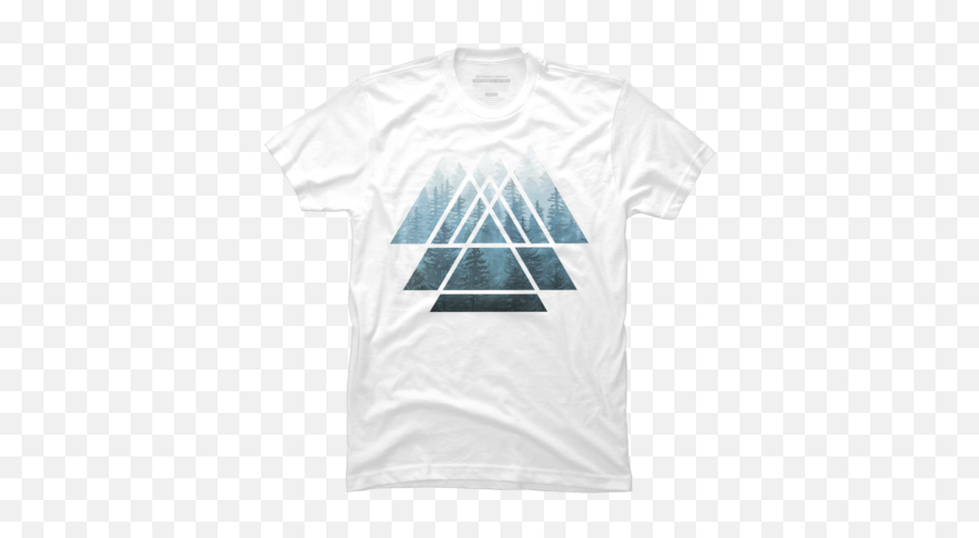 Best T - Sacred Geometry Triangles Misty Forest Emoji,T Shirt Logos