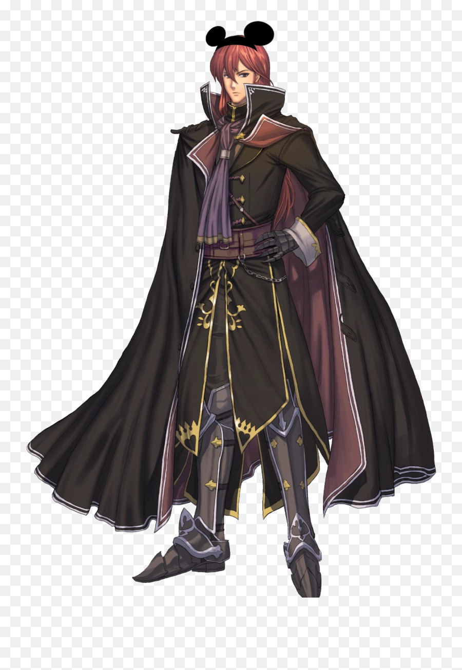 Michalis With Mickey Mouse Ears Please - Fire Emblem Emoji,Mickey Mouse Ears Transparent