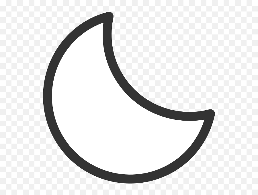 Moon Black And White Black Stars And - Black And White Clip Art Of Moon Emoji,Moon Clipart