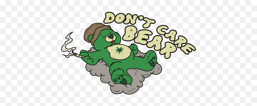 Dont Care Bear Cannabis Leaf Svg Dont Care Bear Smoking Emoji,Care Bear Png