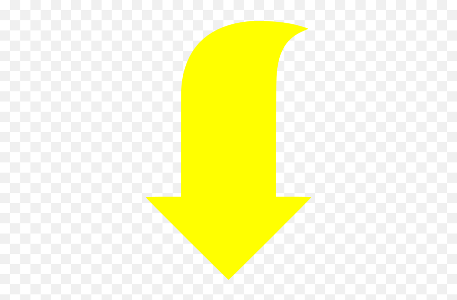 Yellow Arrow 235 Icon - Free Yellow Arrow Icons Emoji,Yellow Arrow Png