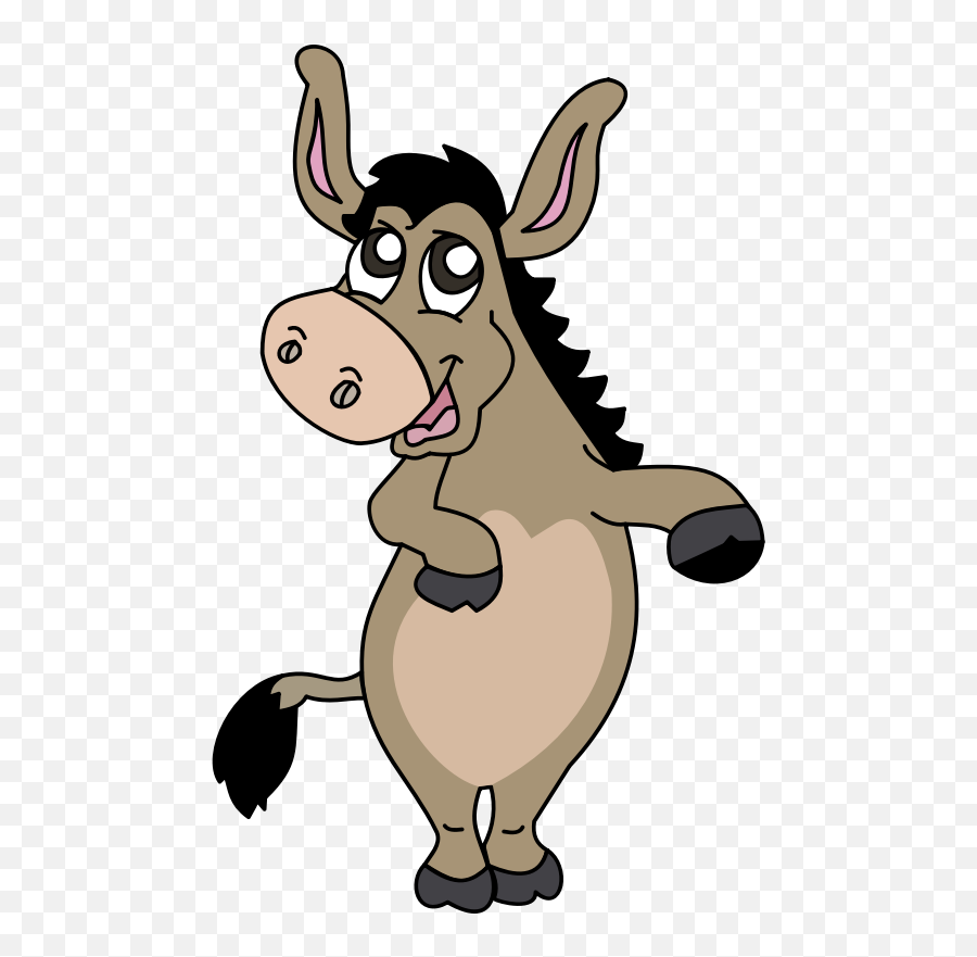 Donkey Free To Use Clip Art 2 - Clipart Burro Emoji,Donkey Clipart