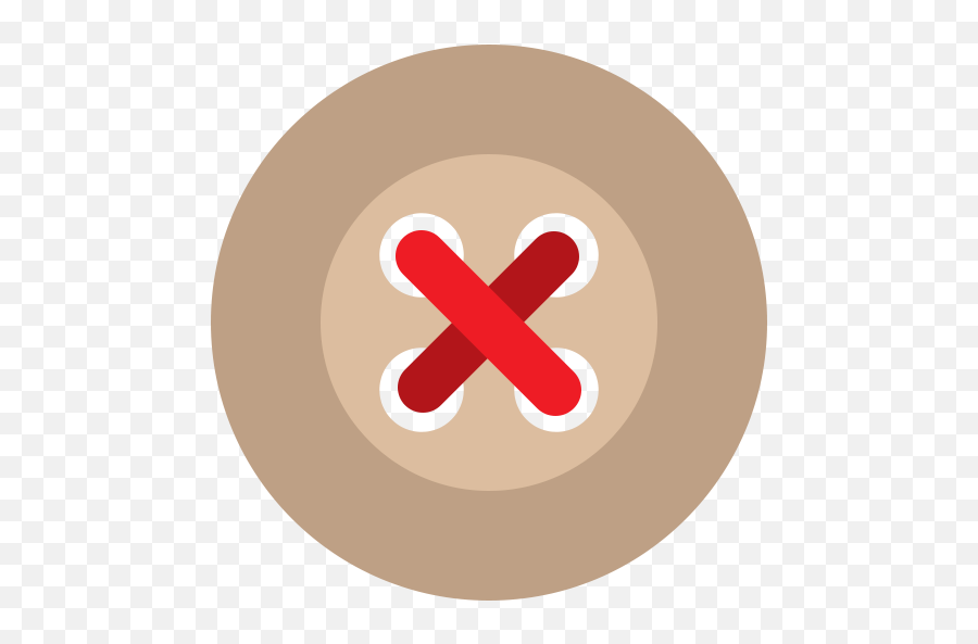 Basic Buttons Red Stud Icon - Free Download On Iconfinder Emoji,Red Button Png