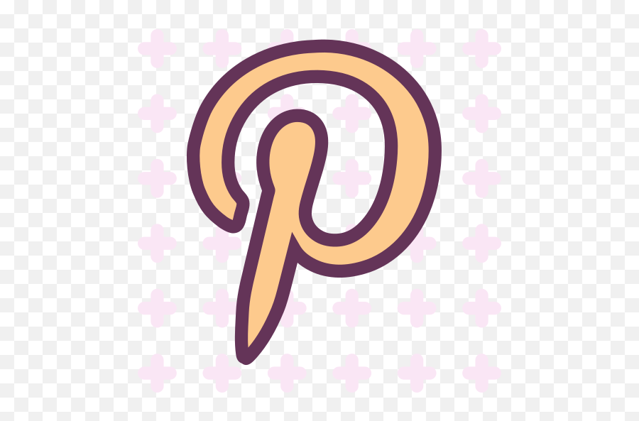 Pinterest Social Network Brand Logo Free Icon Of Brands Emoji,Logo Pattern