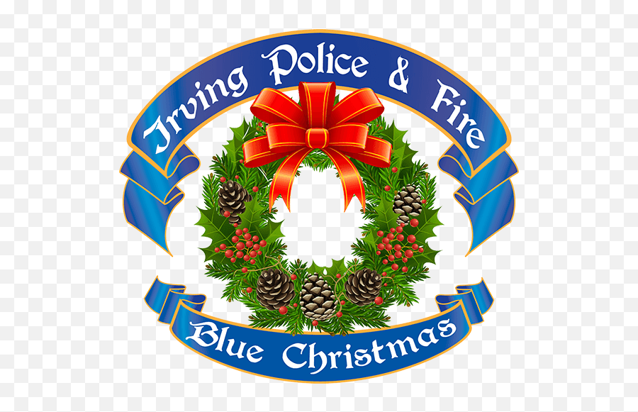 Irving Police And Fire Blue Christmas Emoji,Amazon Wish List Logo