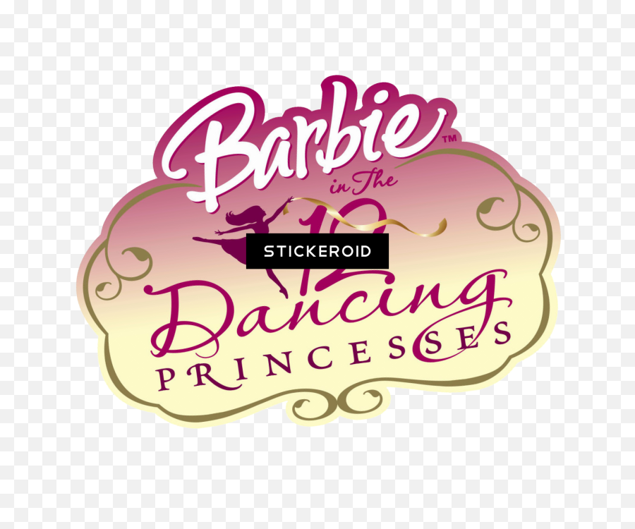 Barbie Logo Art - Barbie In The 12 Dancing Princesses Png Emoji,Barbie Logo