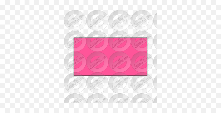 Pink Rectangle Picture For Classroom Therapy Use - Great Girly Emoji,Rectangle Clipart