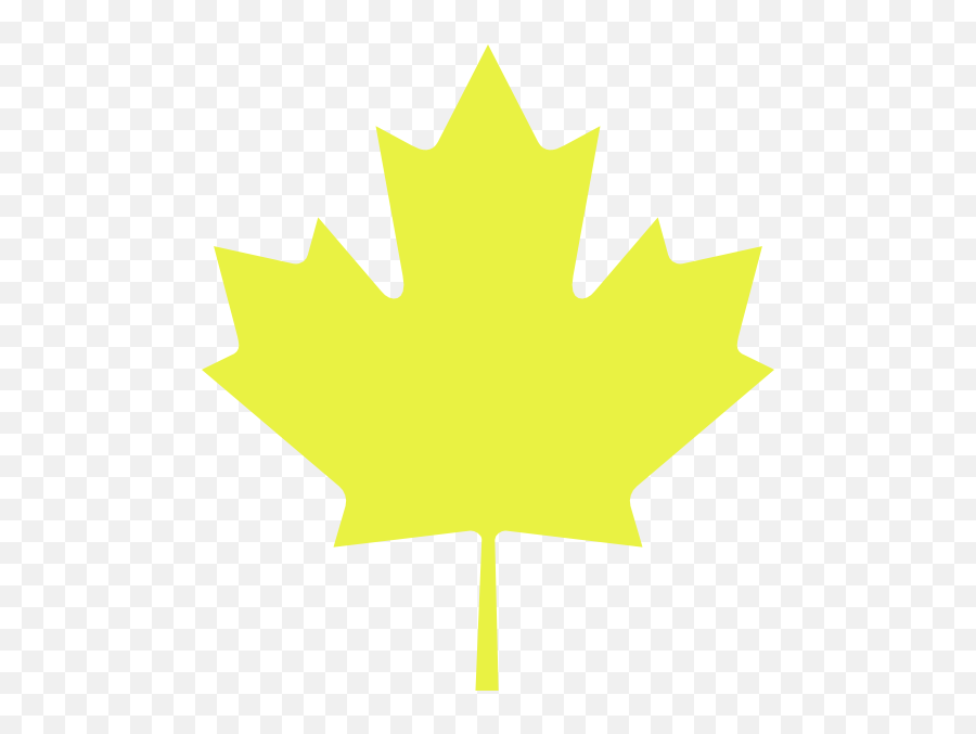 Download Hd Maple Leaf Clipart Yellow - Yellow Maple Leaf Crank Brothers Emoji,Maple Leaf Clipart