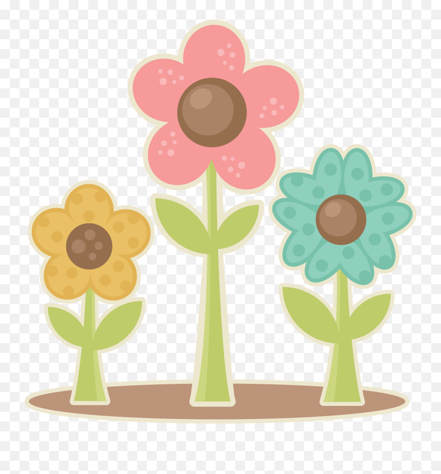 Mkc Easter Flowers Svg - Clip Art Png Download Full Size Clip Art Emoji,Spring Flower Clipart