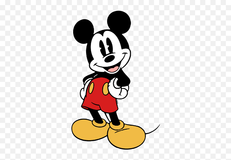 Classic Mickey Mouse Clip Art 2 - Transparent Mickey Mouse Vector Emoji,Mickey Mouse Clipart