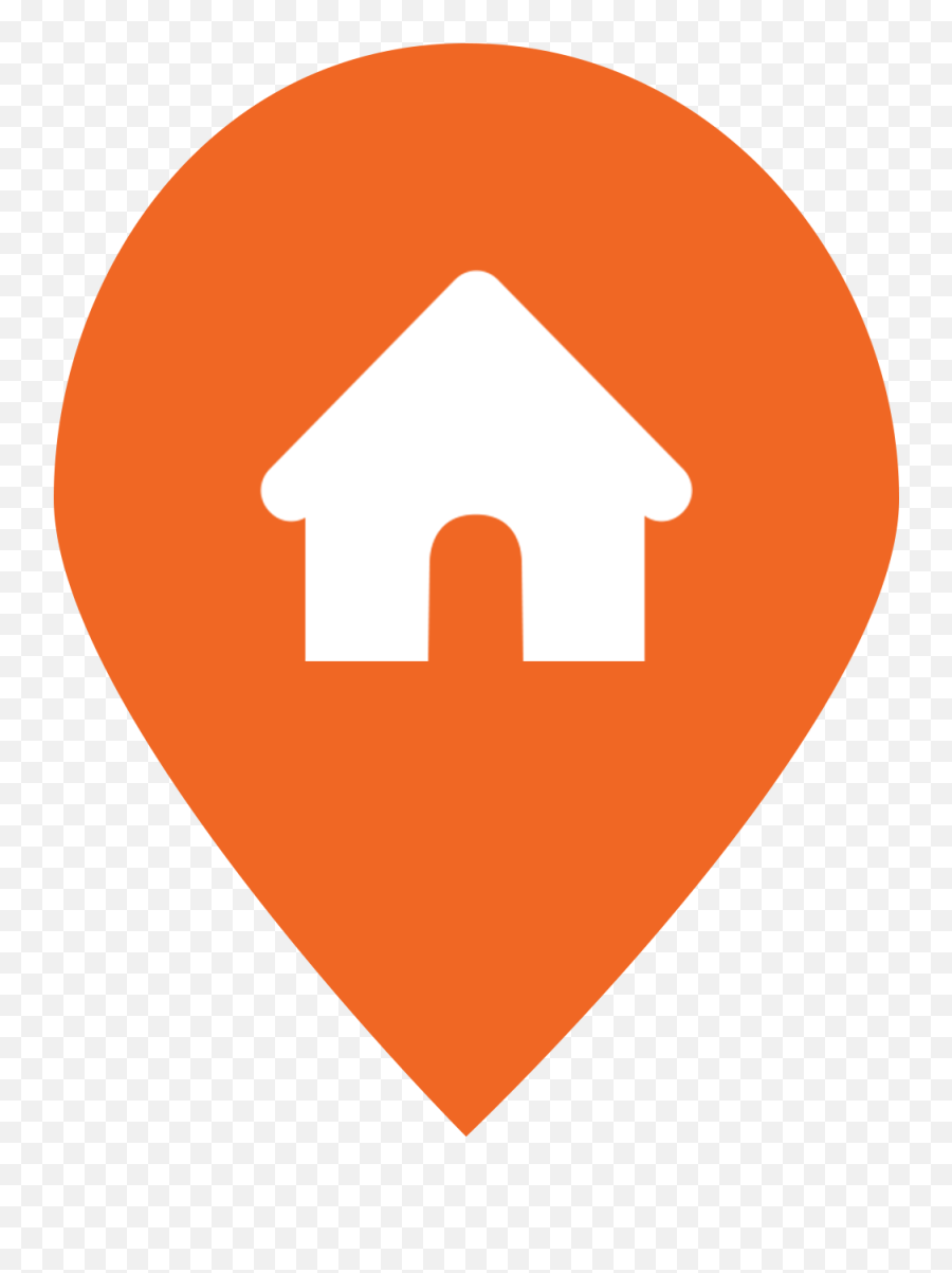 Location Symbol Vector Orange Png Image - Language Emoji,Location Symbol Png