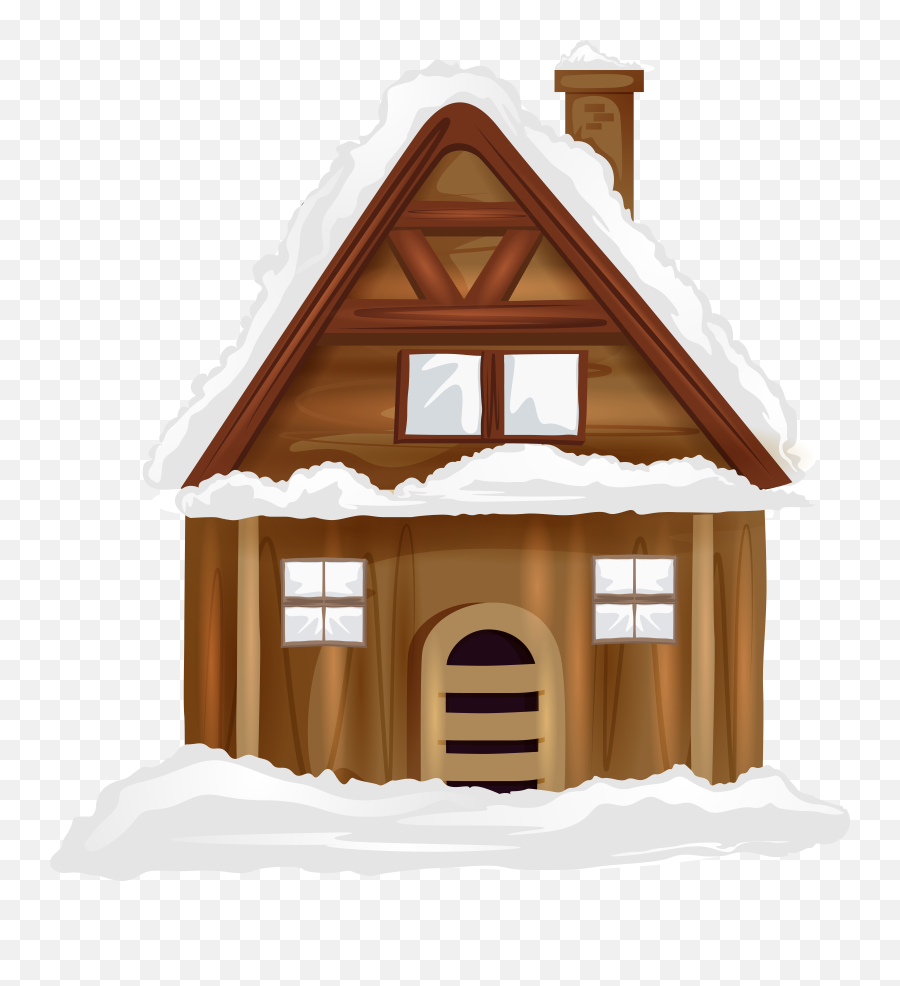 House Clip Art - Winter House Transparent Png Image Png Emoji,Houses Clipart
