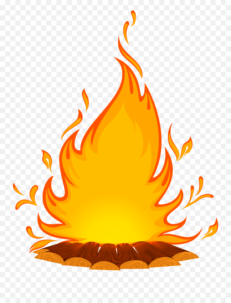 Cartoon Campfire - Fire Images Cartoon Emoji,Bonfire Png