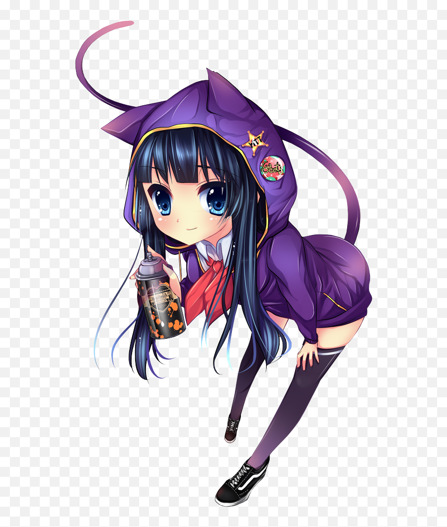 Download Anime Png Girl - Anime Girl Png No Background Anime Transparent Background Render Emoji,Anime Girl Transparent Background