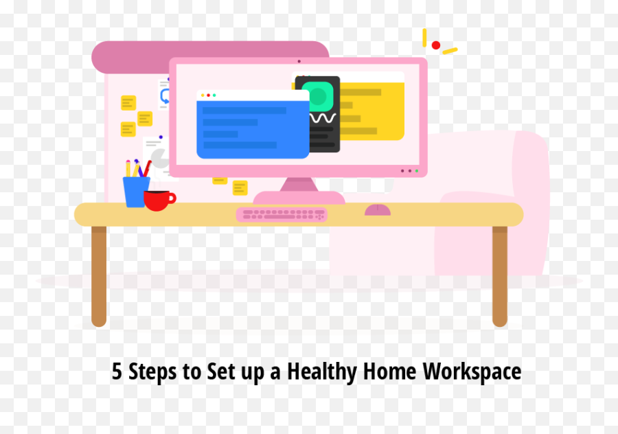 Download Png Royalty Free Library Steps For Setting Up A - Workspace Clipart Png Emoji,Setting Clipart