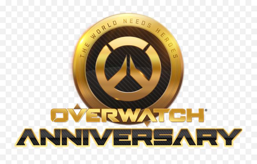 Anniversary - Overwatch Logo Gold Emoji,Overwatch Logo
