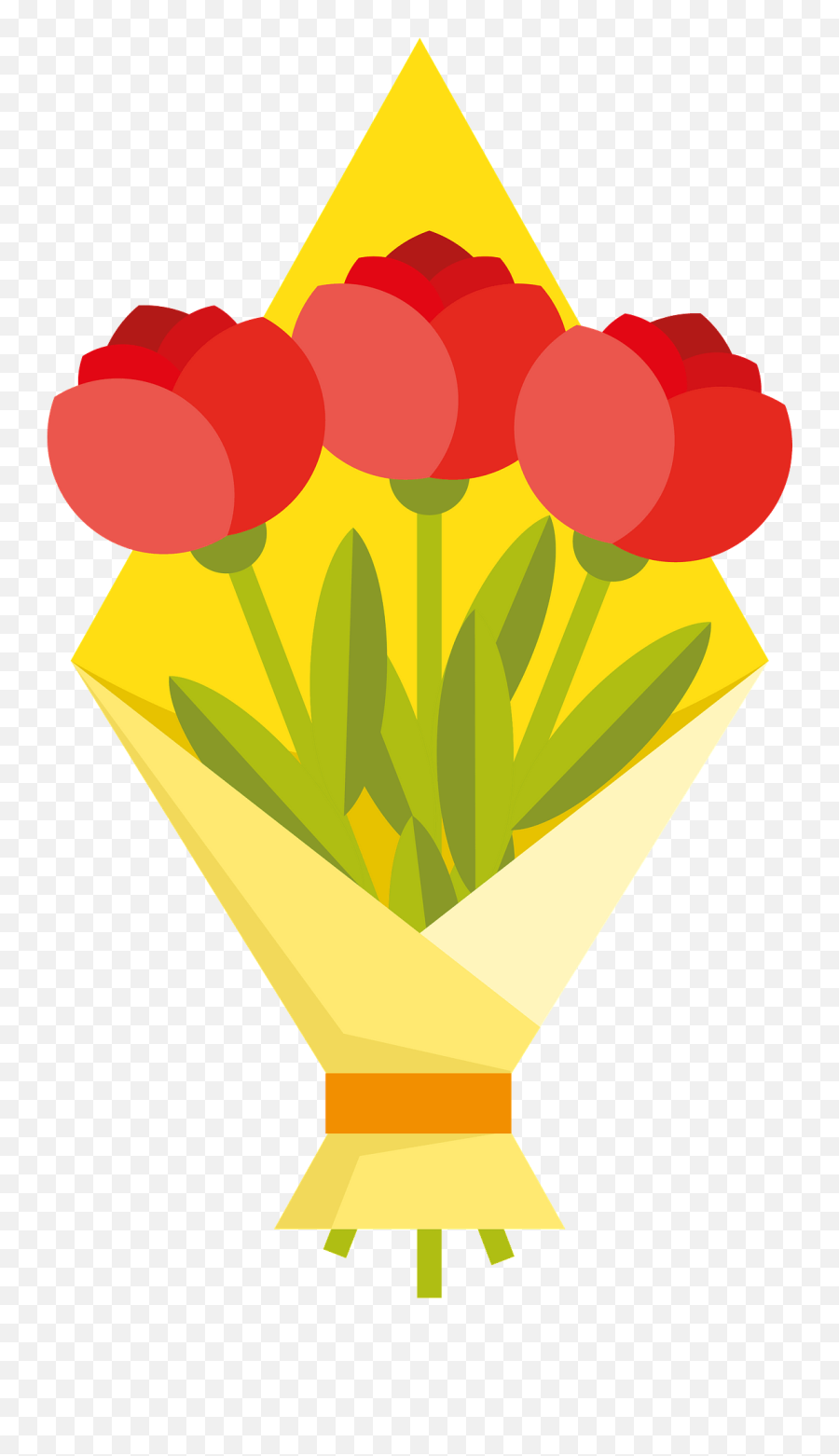Bouquet Flowers Clipart - Bouquet Of Flowers Clipart Emoji,Bouquet Of Flowers Clipart