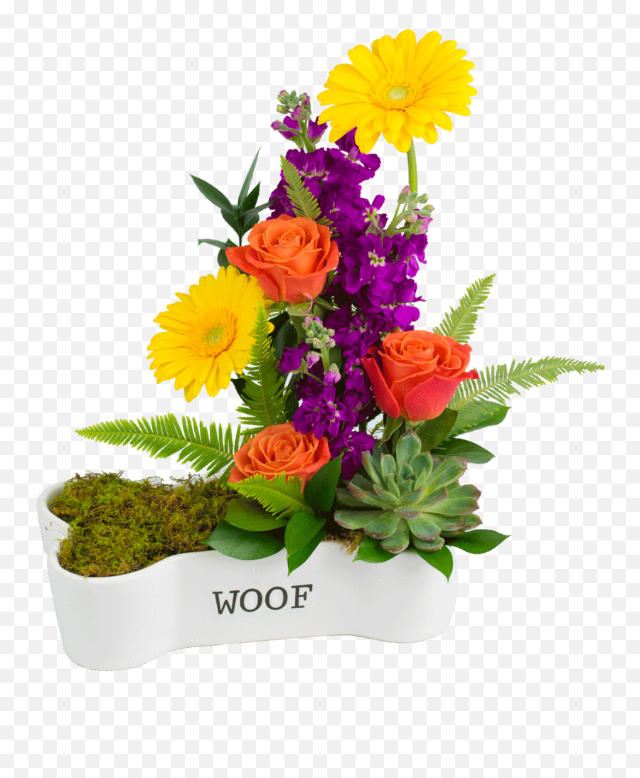 Dog - Floral Emoji,Dog Bone Png