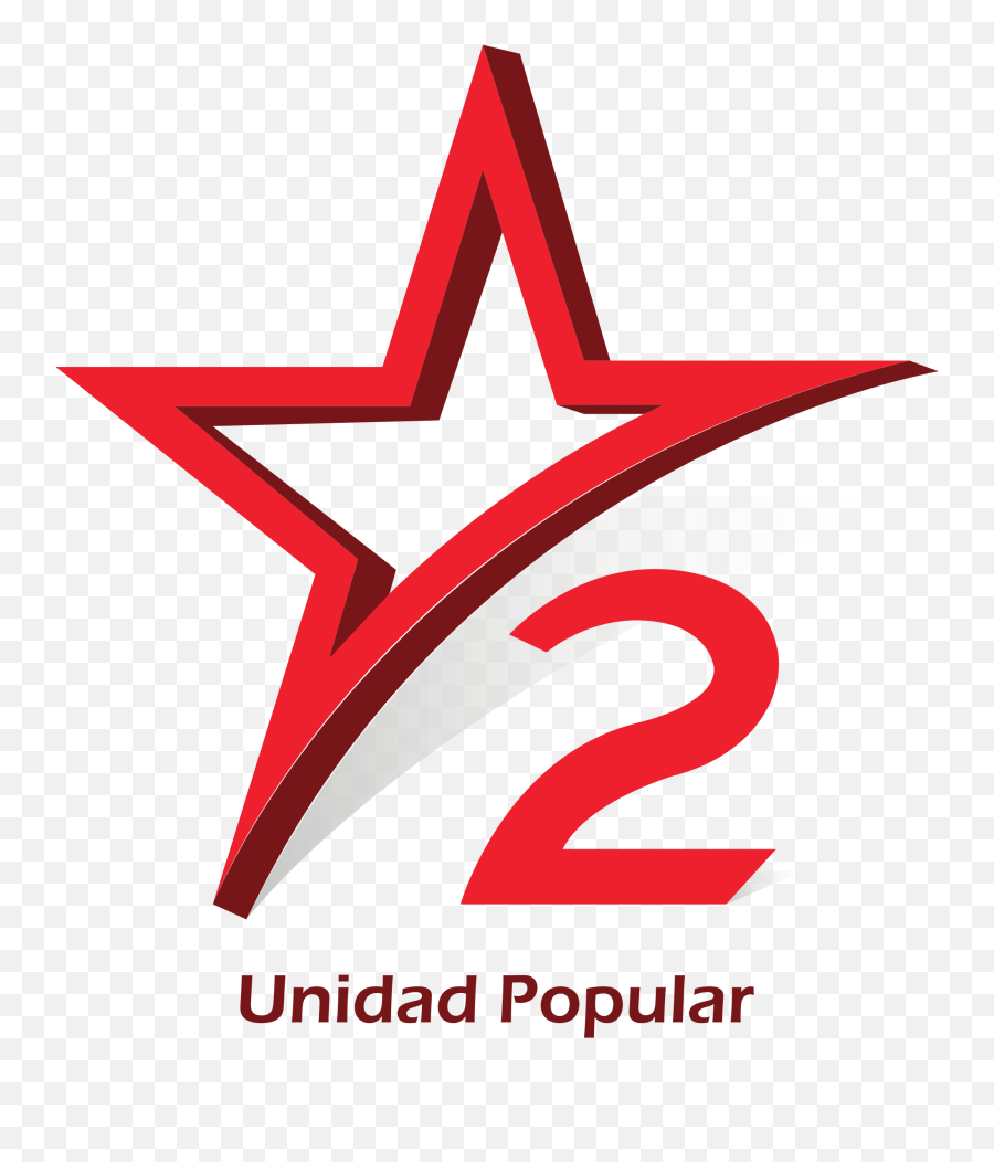 Unidad Popular - Star Outline Transparent Png Emoji,Popular Logo