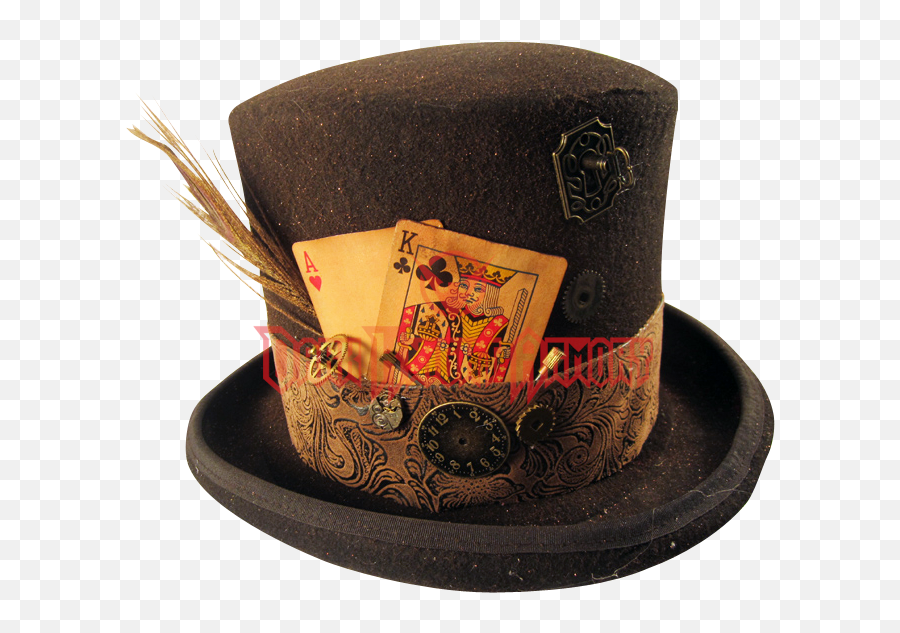 Steampunk Hat Png Background Image - Costume Hat Emoji,Top Hat Png