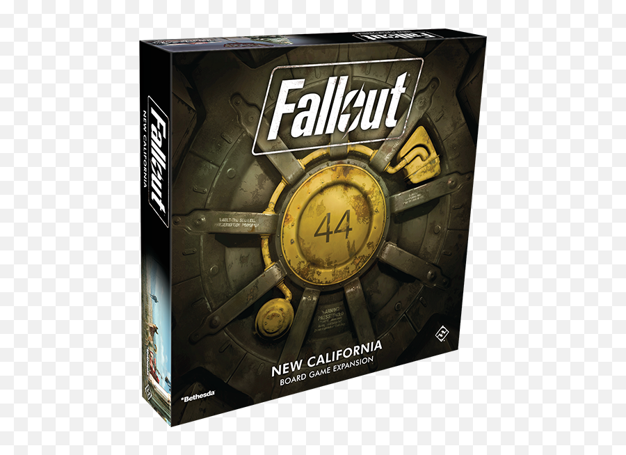 New California - Fantasy Flight Games Fallout New California Expansion Emoji,Brotherhood Of Steel Logo