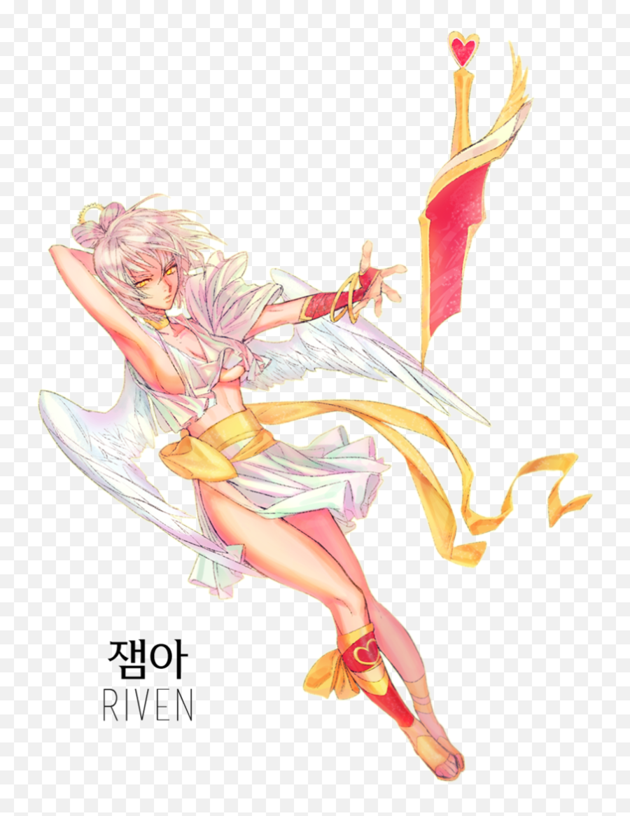 Naver Image Popup Character Sketch League Of Legends League Emoji,Riven Png