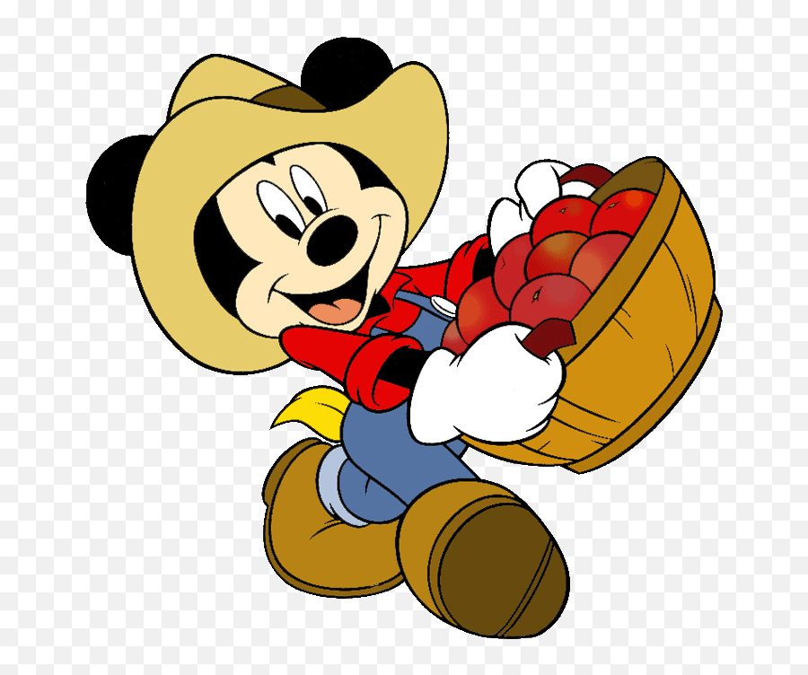 Mickey Farmer Clipart - Farmer Mickey Emoji,Farmer Clipart